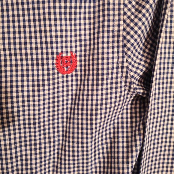 Chaps Youths Long Sleeve Gingham Shirt - Picture 5 of 6